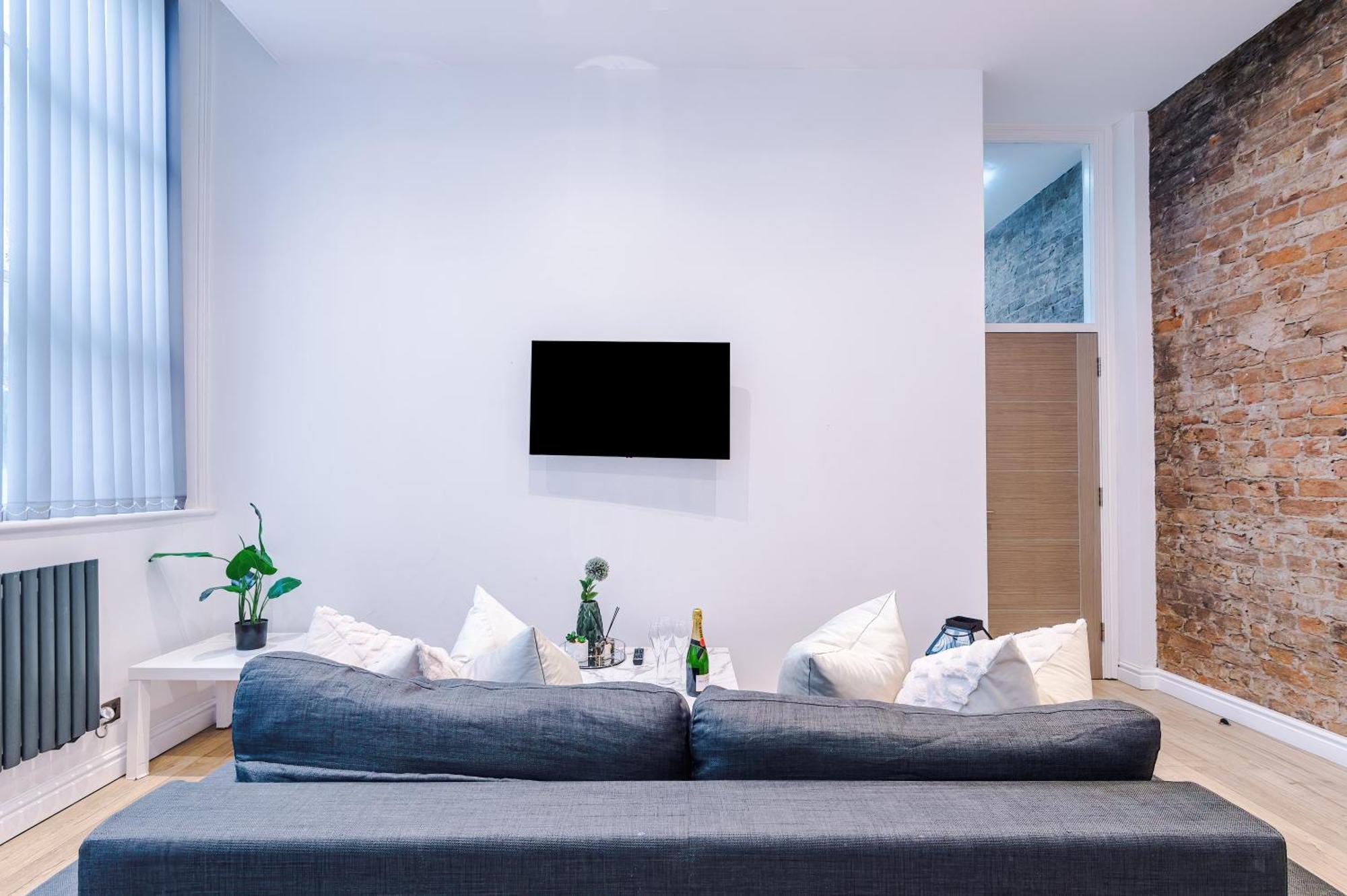 Modern 2-Bedroom Apt In The Heart Of City Centre Liverpool Bagian luar foto